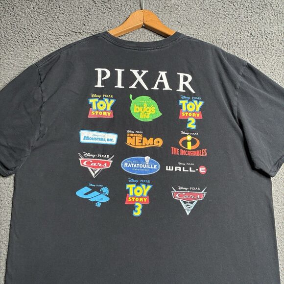 Disney Pixar Films Toy Story Monsters, Inc Finding Nemo Cars Mens T-Shirt XL - Picture 8 of 11